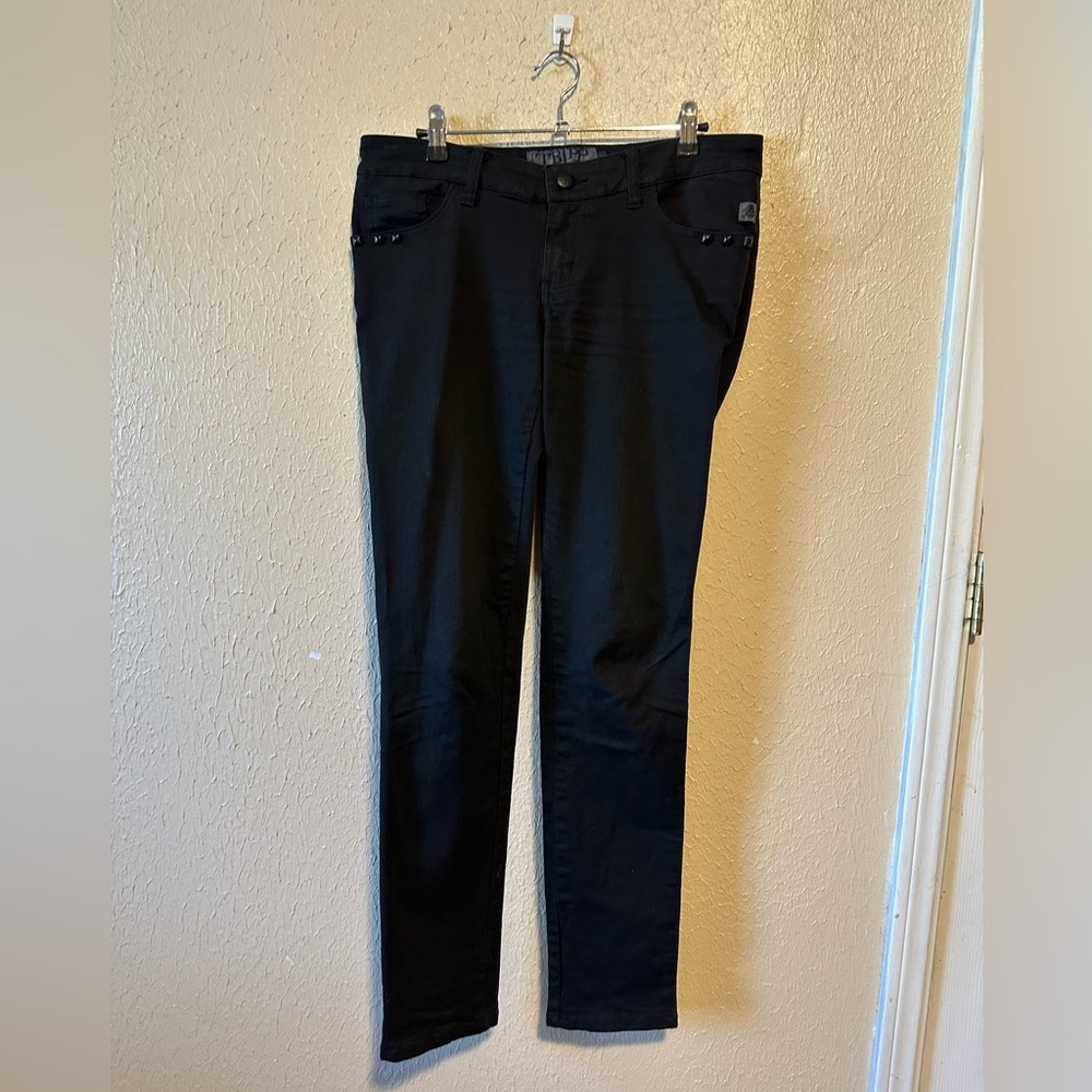Tripp NYC Jeans Size 9 Black Skinny‎